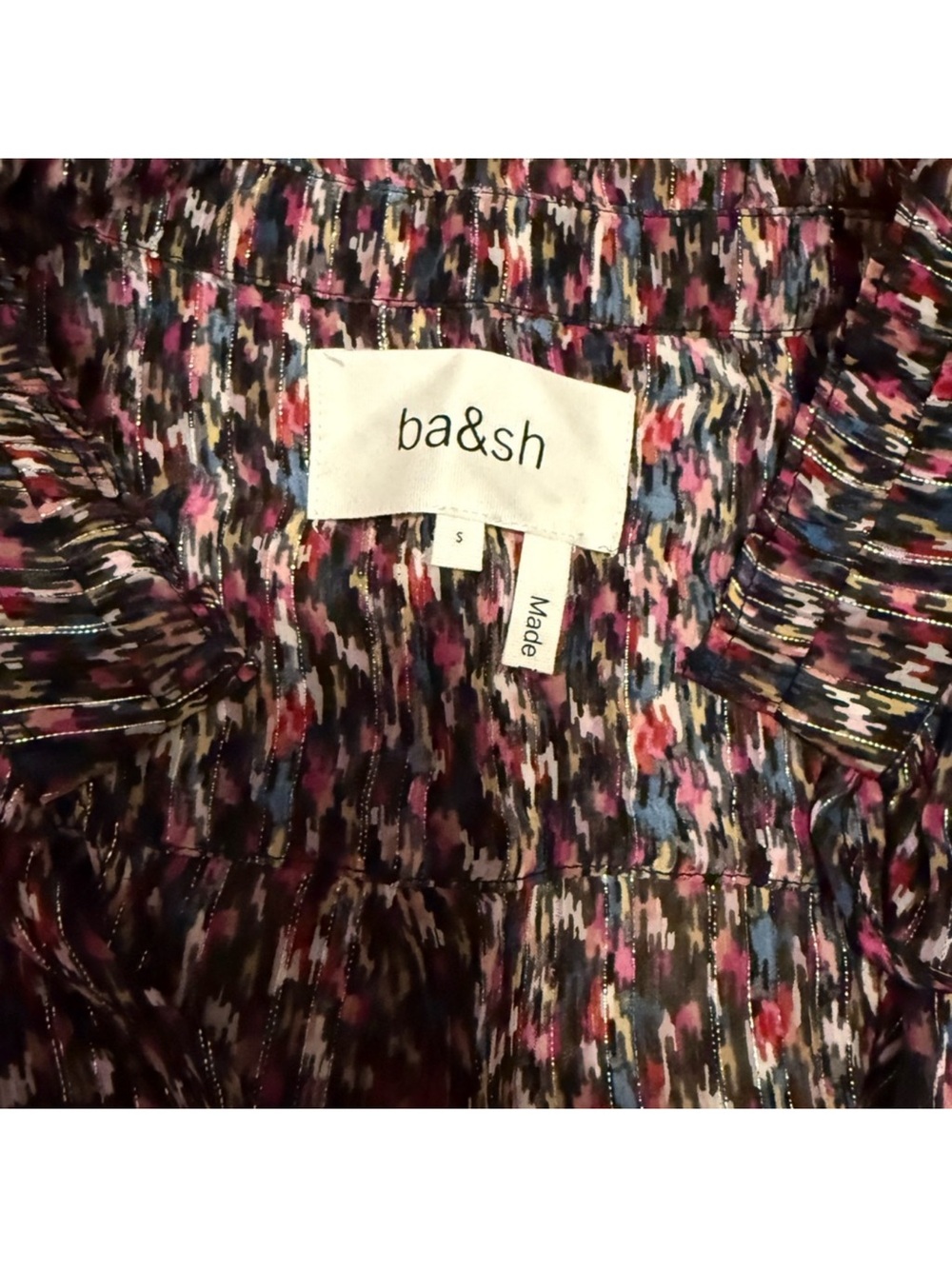 Ba&sh Dalas Ruffle - Collar Top - Picture 3 of 4